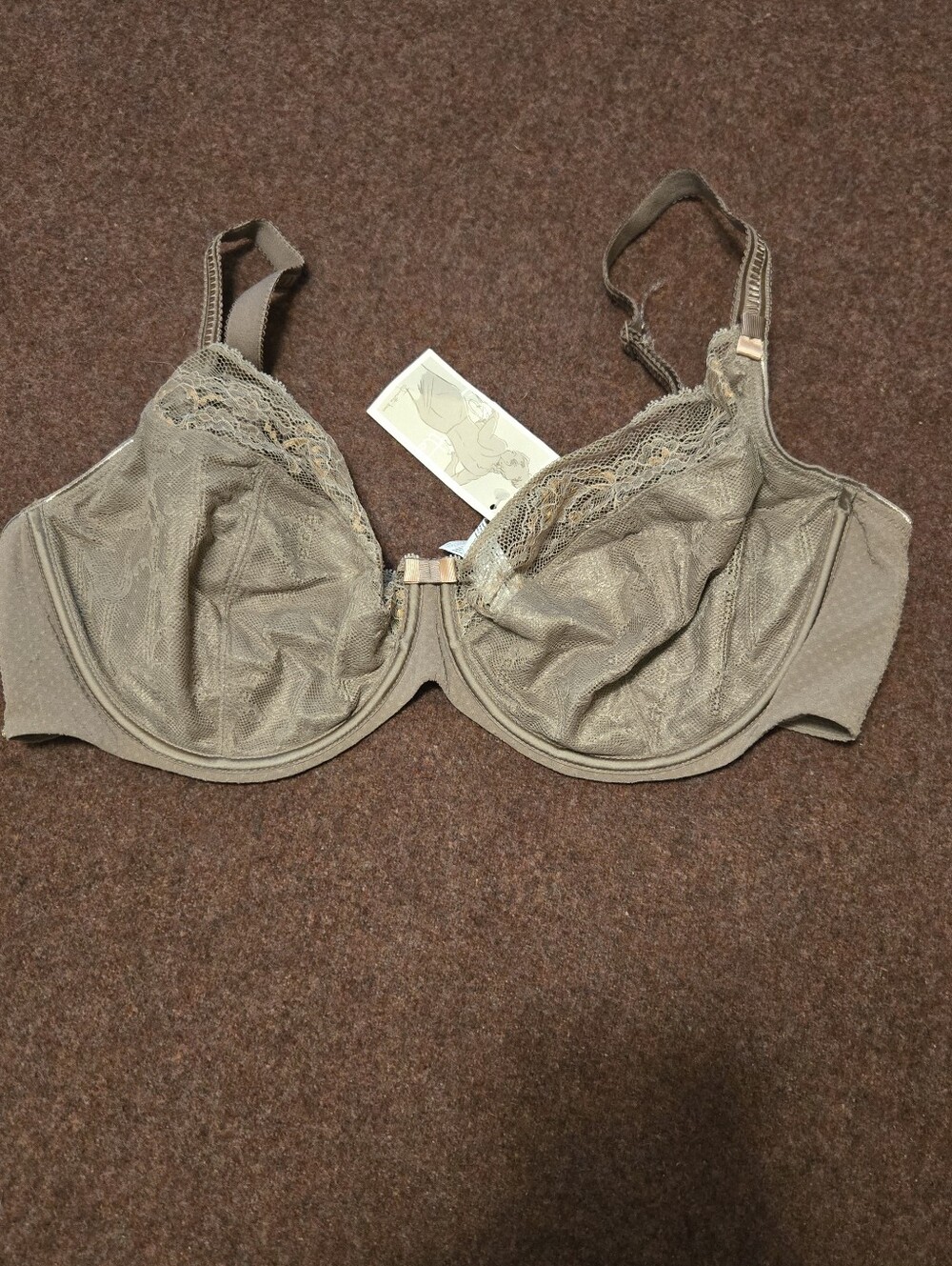 New! Chantelle Noistre Bra Size 40E Boutique Tag From Janette Bras Los Angeles